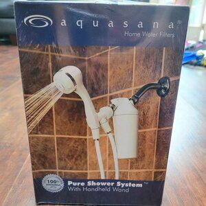 NIB Aquasana Showerhead Water Filtration System with Handheld wand